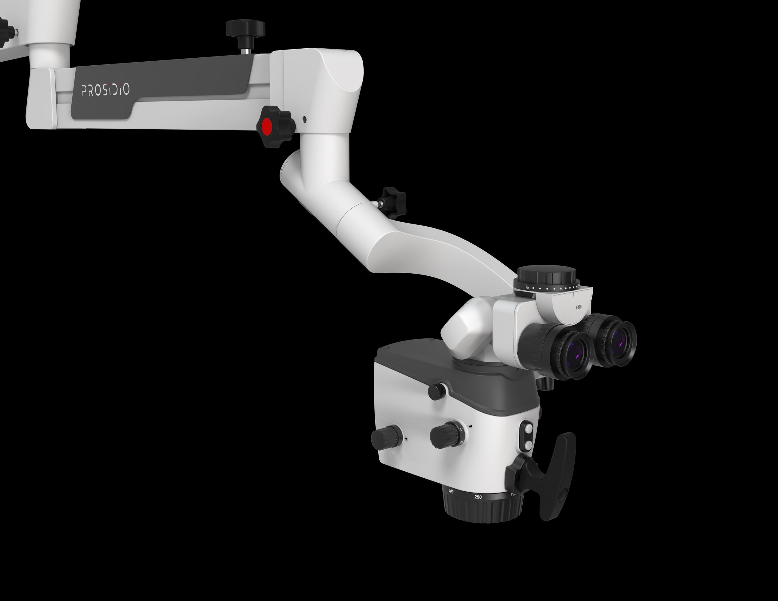 Model 2 - The pinnacle of surgical visualization, featuring an integrated 4K Sony CMOS camera, optional fluorescence capabilities, and advanced optics for the most demanding procedures, documentation, and teaching.