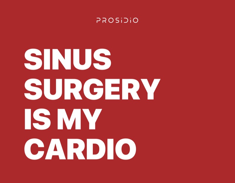 Sinus Surgery Is My Cardio tote design
