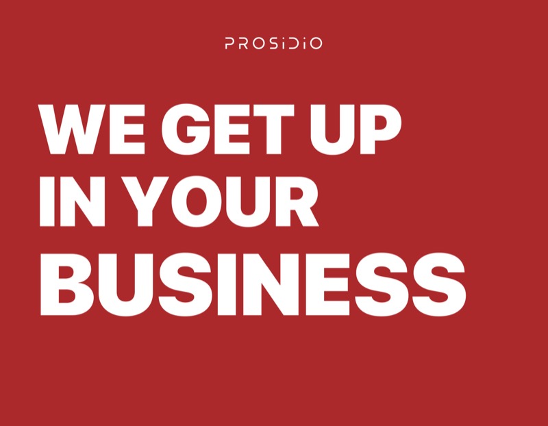 We Get Up In Your Business tote design